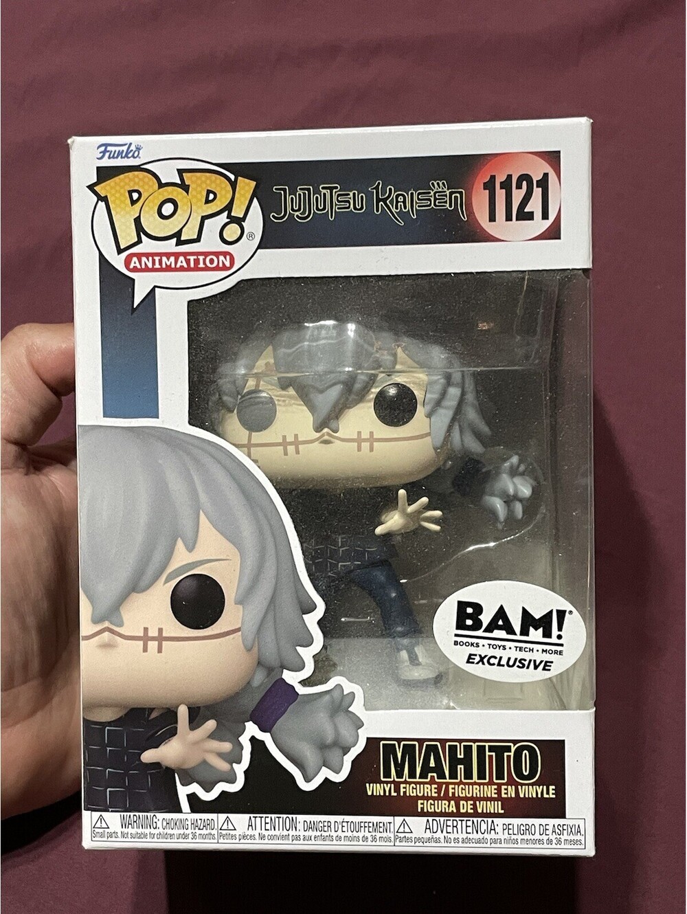 Funko Pop! Jujutsu Kaisen — Mahito #1121 Bam! Exclusive